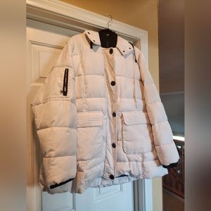 White Puffer Jacket